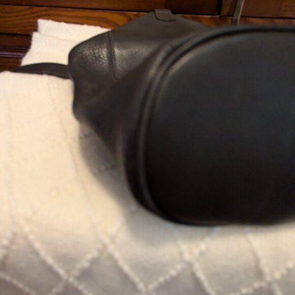 VINTAGE COACH Sonoma FlatPack Backpack Crossbody in Black Leather 4917 - Picture 10 of 11